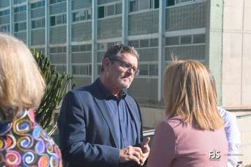 La ULPGC inmortaliza a su recordado profesor Antonio Falcón/FJS Fotografía.